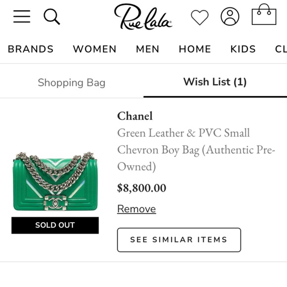 Authentic Chanel Chevron Boy Bag - Picture 13 of 17